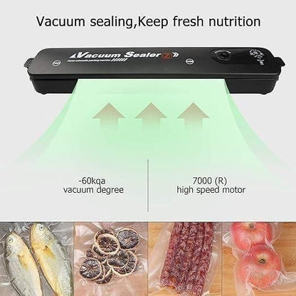 THE GIR FARMER multi-functional vacuum sealing machine preserving fresh fish, dried fruits, meat, and apples