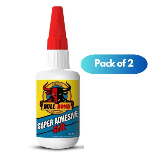 THE GIR FARMER Bull Bond super adhesive glue bottle pack of 2 with red cap strong bonding glue for home use