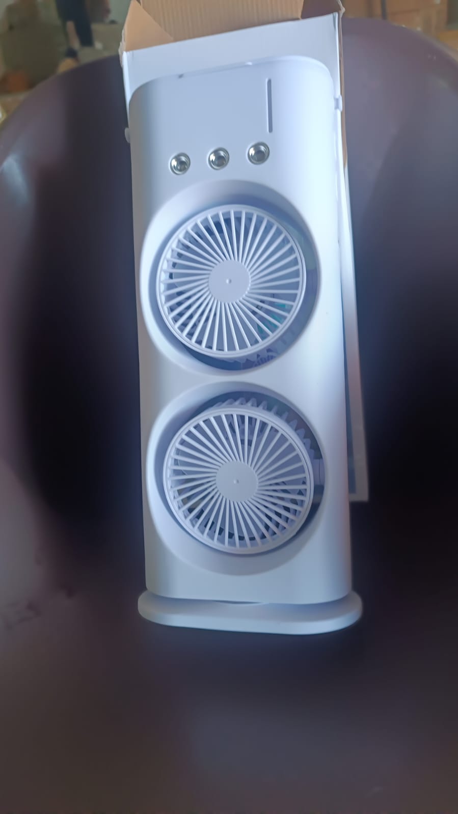 Portable Tower Mist Spray Cooling Fan, Air Cooling Fan (1 Pc) Your Brand
