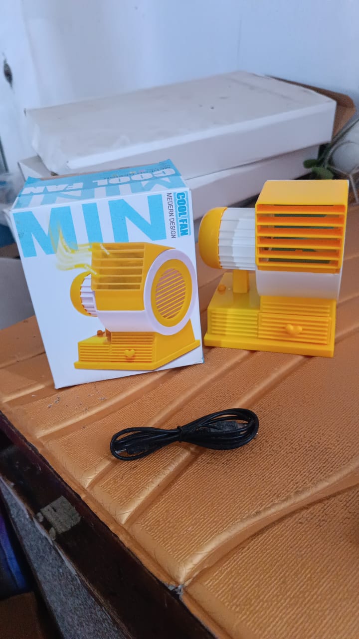 Mini Dual-Blade Portable USB Table Fan Your Brand