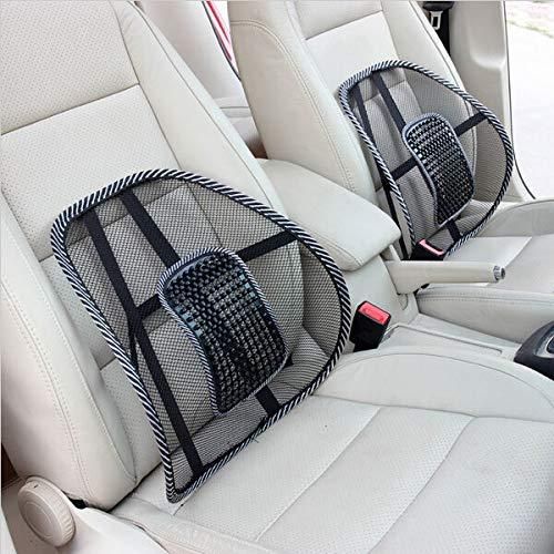 Car back seat lumbar support with ergonomic design for enhanced comfort and posture during travel