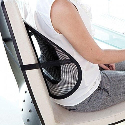 Ergonomic car back seat lumbar support designed for optimal comfort and posture during travel