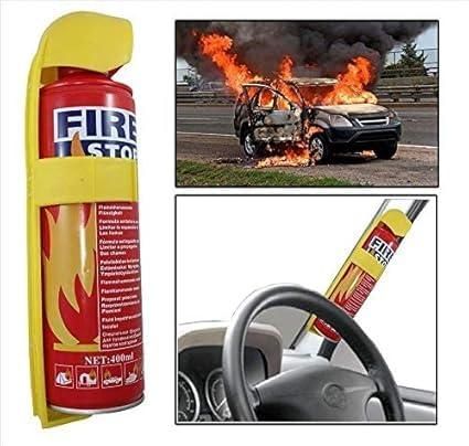 Fire Stop Car Fire Extinguisher Spray with Mounting Bracket for Emergency Vehicle Safety
