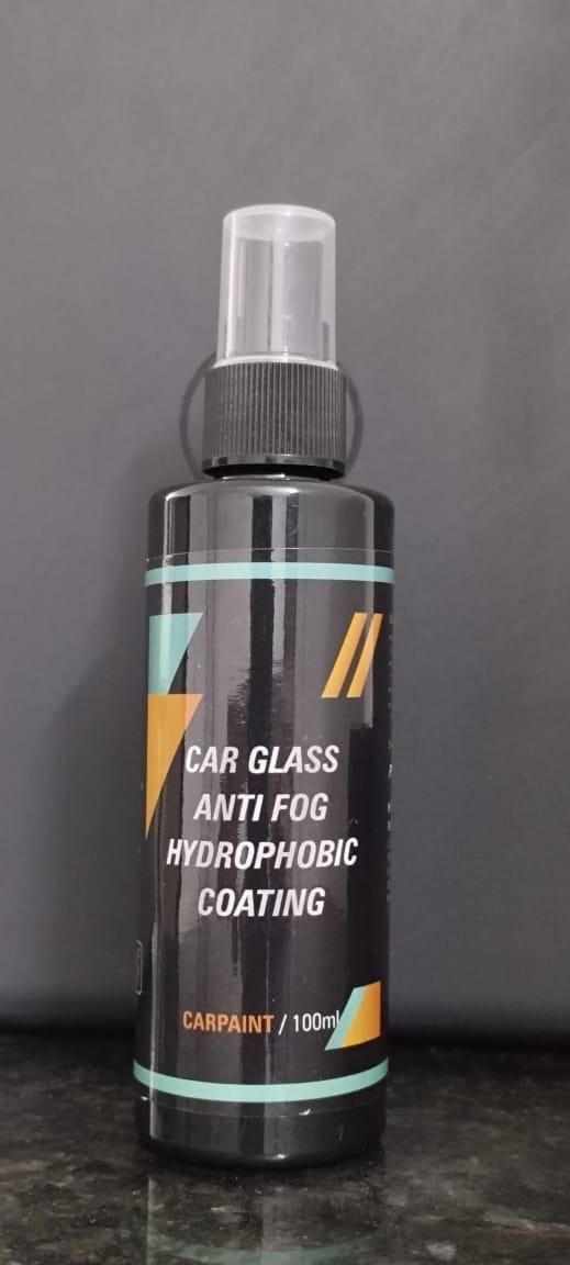 Car Glass Anti Fog Spray for Improved Visibility and Hydrophobic Coating in 100ml Bottle