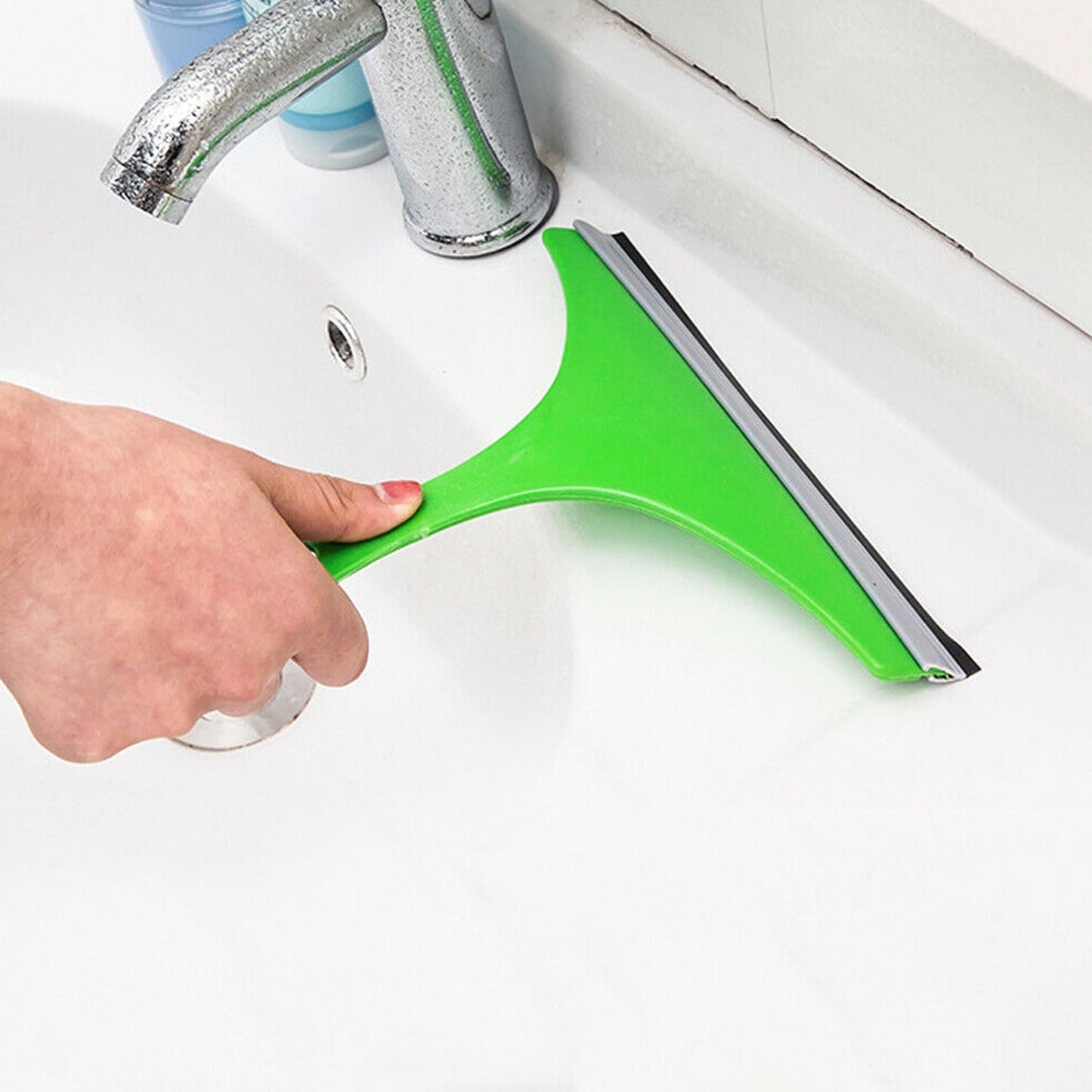 Your Brand car mirror wiper with ergonomic design for effective cleaning of mirrors and glass surfaces