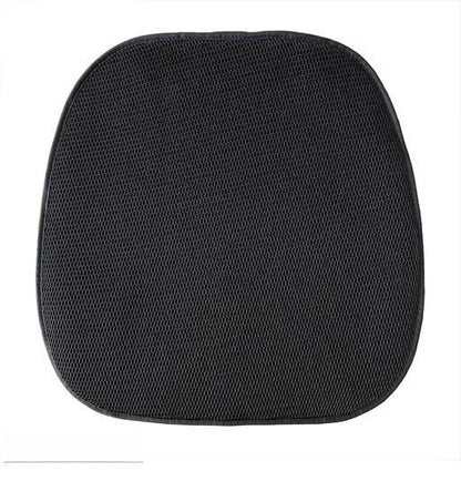 Black mesh car seat front cover designed for comfort and easy installation