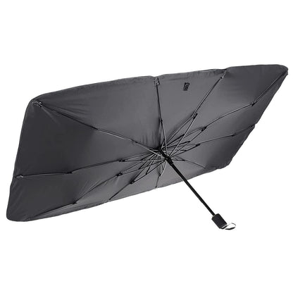Premium car windshield sun shade umbrella with a sleek design for effective sun protection