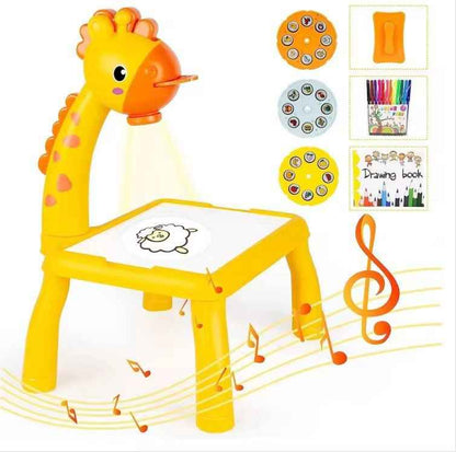 Childrens Projector Drawing Set - 24 Patterns
