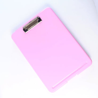 A4 Size Hard Plastic Clipboard File Folder (1 Pc) Your Brand