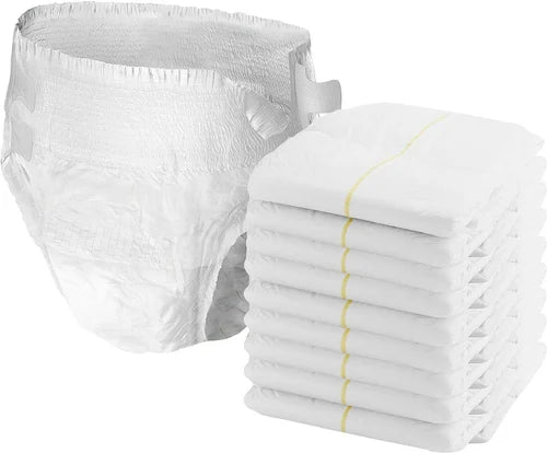 Comfortable adult diapers for seniors featuring soft material and adjustable fit for all-day comfort
