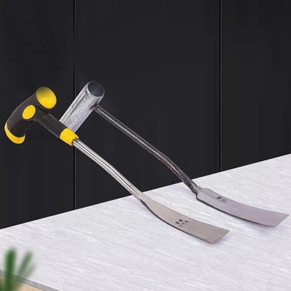 Durable compact shovel for planting and weeding with ergonomic handle for easy use