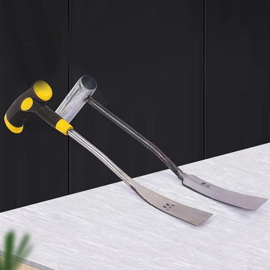 Durable compact shovel for planting and weeding with ergonomic handle for easy use