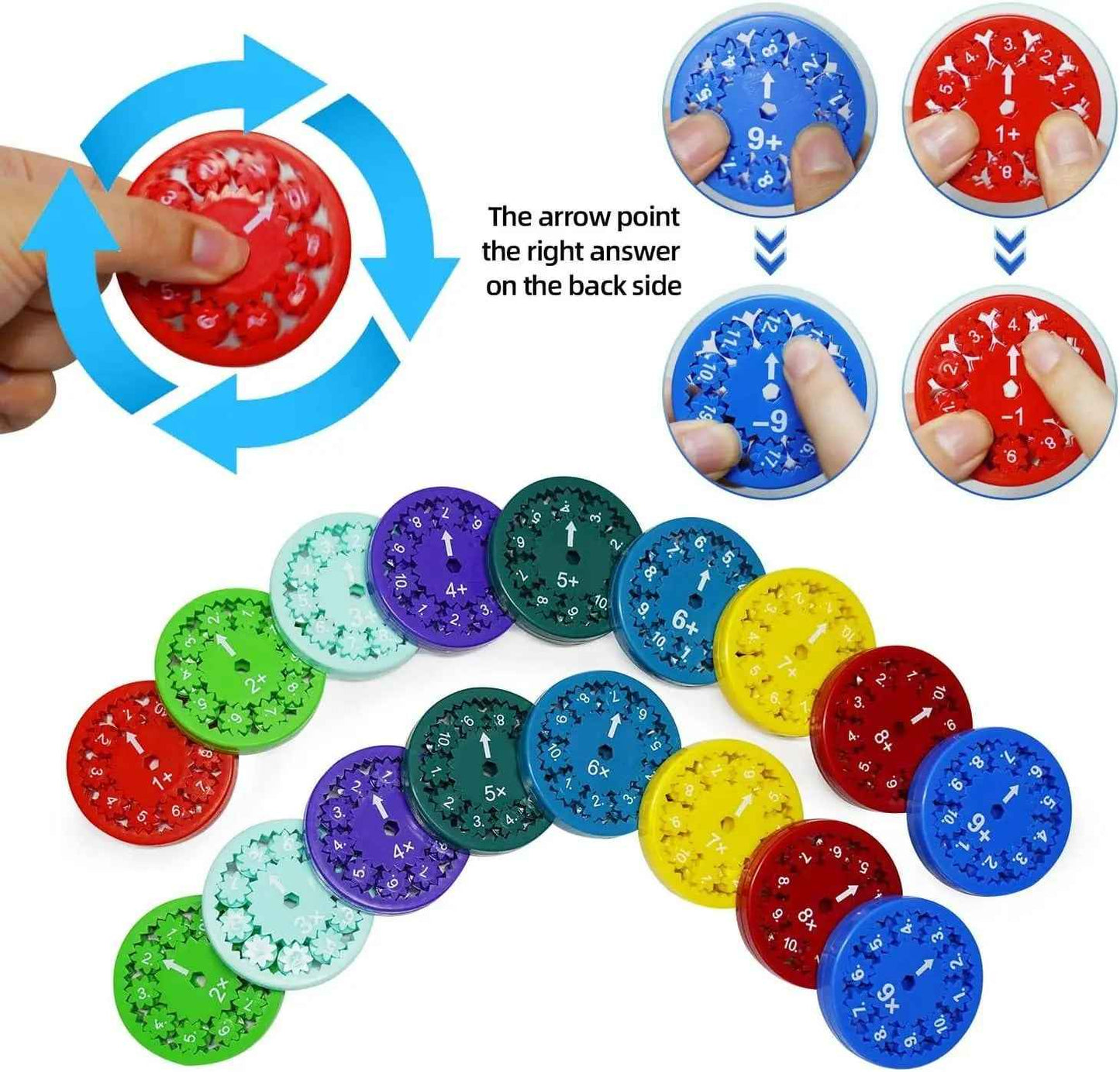Cool Math Games - Colorful Counting Discs