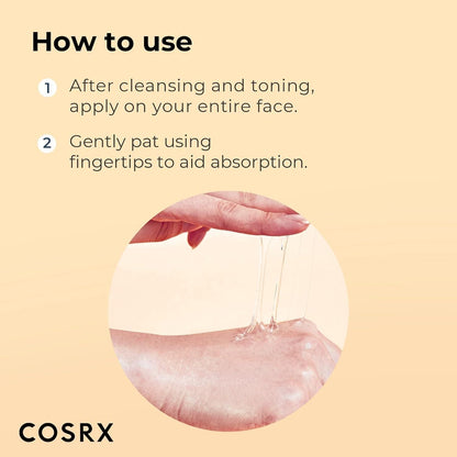 Instructions for using snail mucin power essence on cleansed skin for best absorption