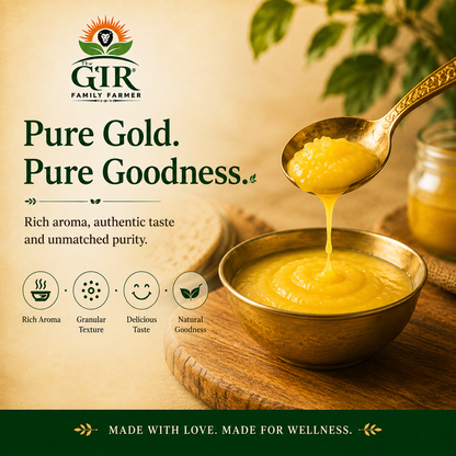 A2 Gir Cow Ghee | Organic Bilona Ghee | The Gir Farmer