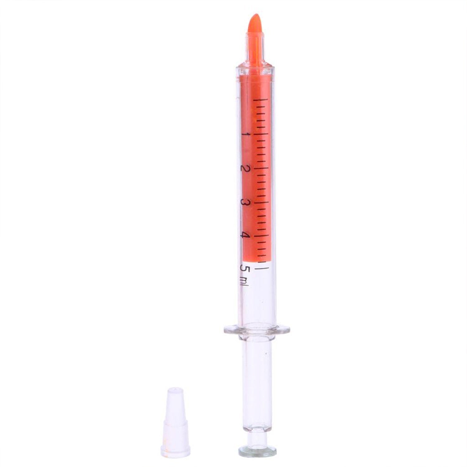 Your Brand creative fluorescent highlighter pen in orange for vivid marking and note-taking