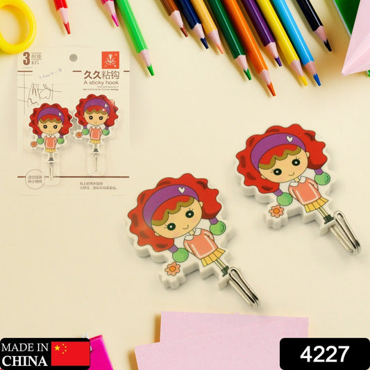 Cute cartoon wall hooks for kids featuring playful designs, perfect for organizing and decoration
