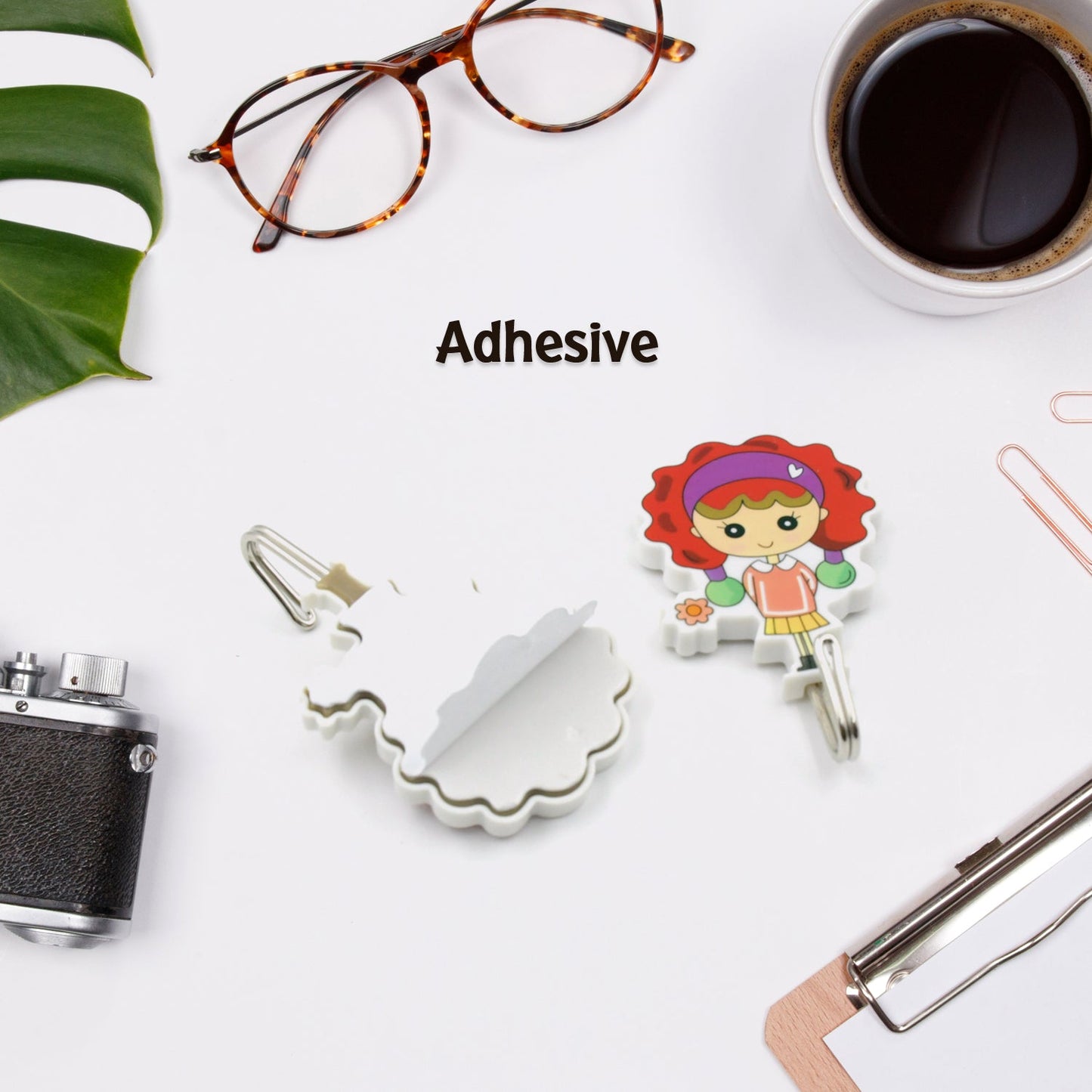 Cute cartoon wall hooks for kids featuring playful designs perfect for organizing their rooms