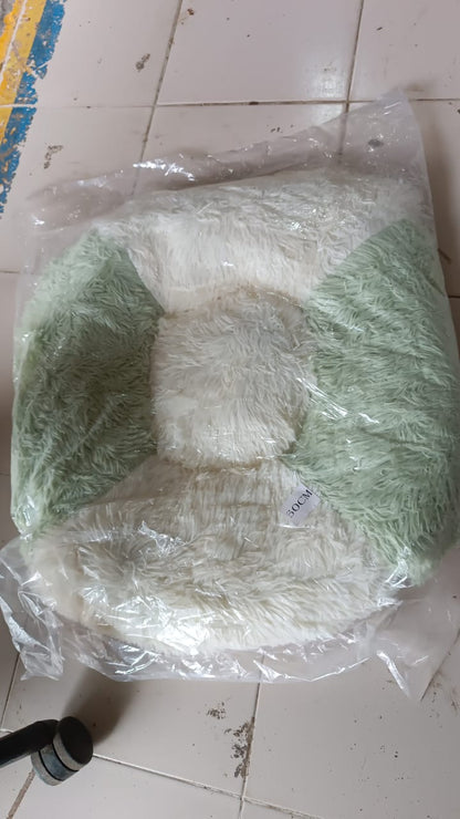 Ultra Soft Fluffy Pet Bed for Cats & Small Dogs – 1 Pc Your Brand