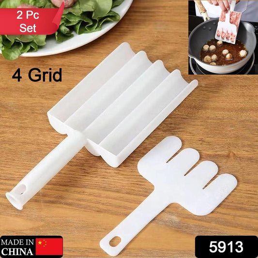 Small Multifunction Fritters Maker - Creative Fritters Scoop Multi-Function Ball Maker | Portable Maker for Making Cake Balls, Ice Cream Spoon, Doughnut, Hand Cutting Scoop(2pc Set) Your Brand