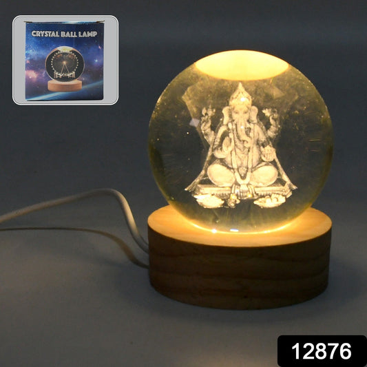 3D Crystal Ball lamps for Bedroom 3D Lamps for Home Decoration 3D Crystal Ball Night Light Gifts for Women Gifts for Men Room Decor Items for Bedroom for Friend and Family (1 Pc) Your Brand