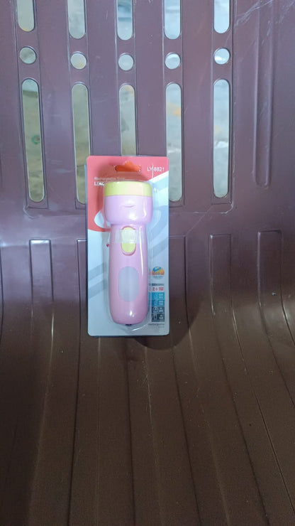 2-in-1 Rechargeable Small Handy LED Torchlight for Home, Outdoor, Tracking (1 Pc) Your Brand