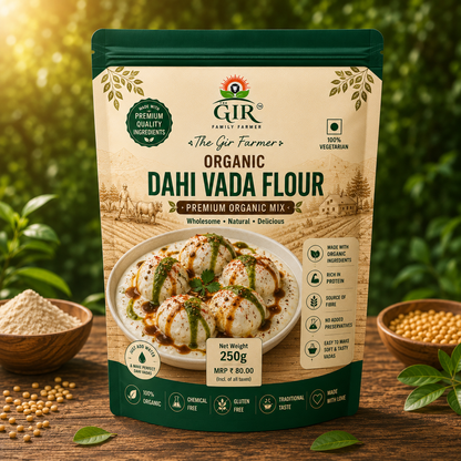 Organic Dahi Vada Flour - Premium Organic Mix