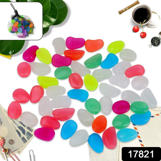 Multi-Color Decorative Stone for Garden / Lawn / Aquarium Fish Tank Gravel / Flower Pots Decoration Pebbles for Fish Bowl & All Purpose Attractive Stone Set Your Brand