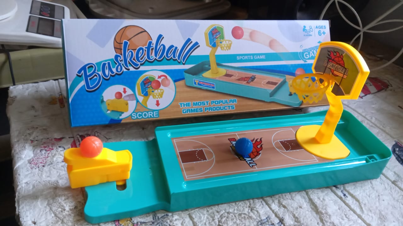 Mini Table top Finger Basketball & Bowling Game – Indoor Family Fun for Kids & Adults Your Brand