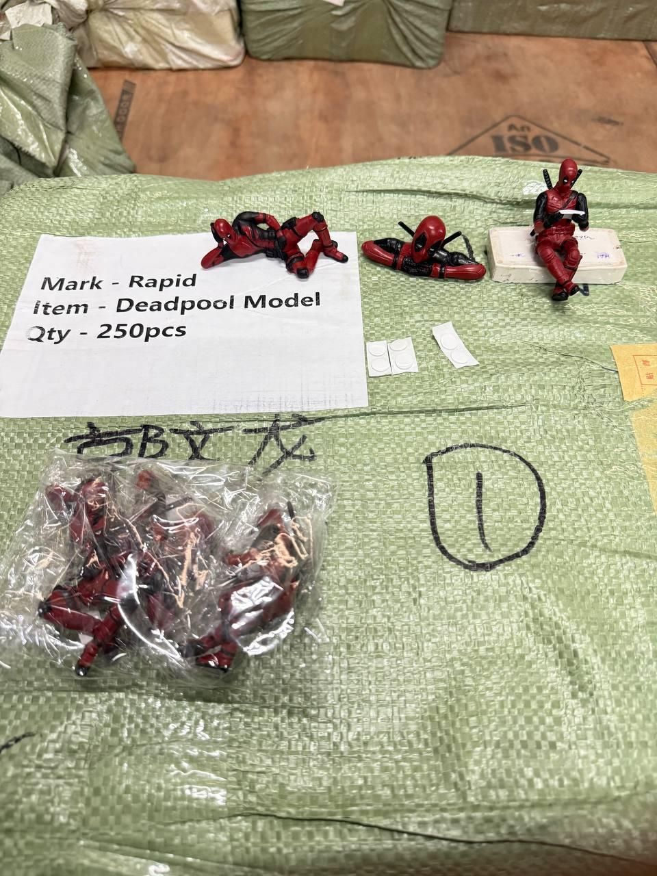 Bulk Deadpool action figures gift including various poses and accessories for collectors and fans