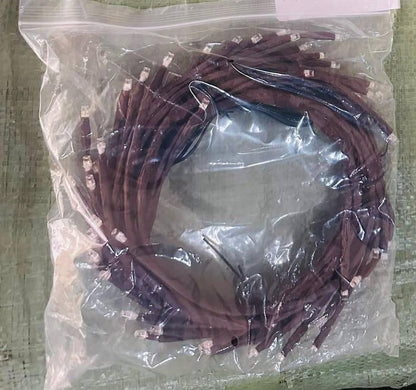 Brown decorative branch fairy lights in a clear packaging, perfect for home decoration