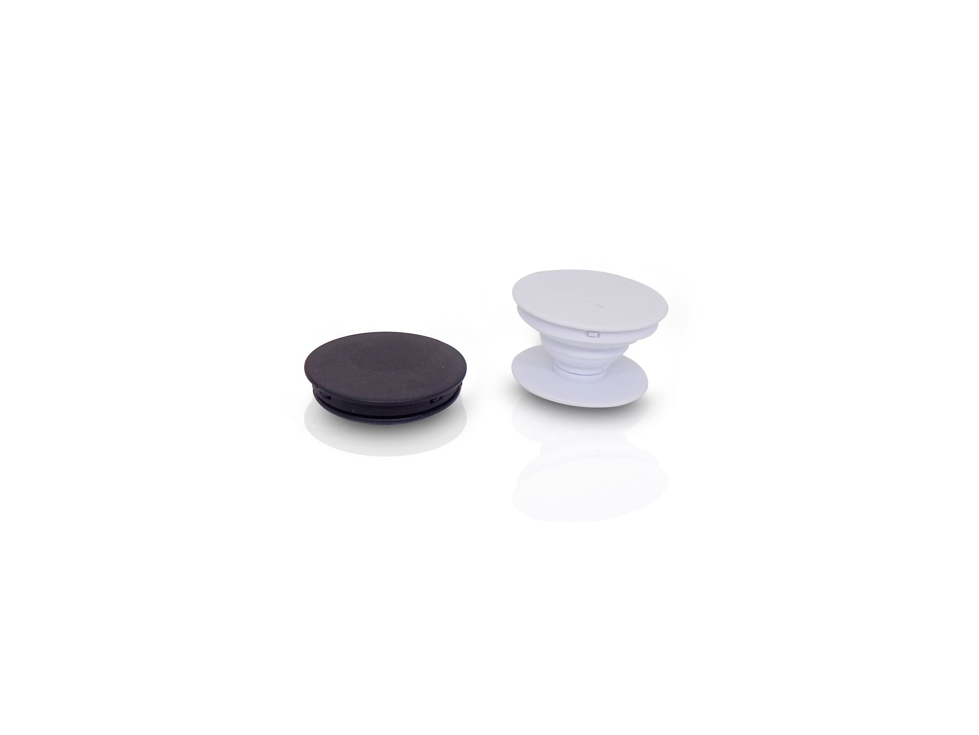 Designer mobile holder in black and white colors for stable phone support