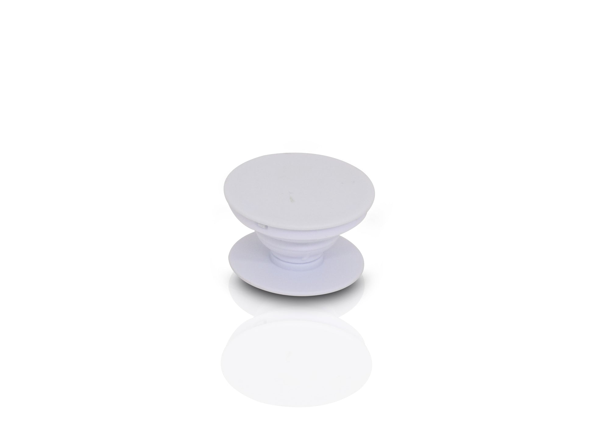 Your Brand designer mobile holder in sleek white color for convenient phone support