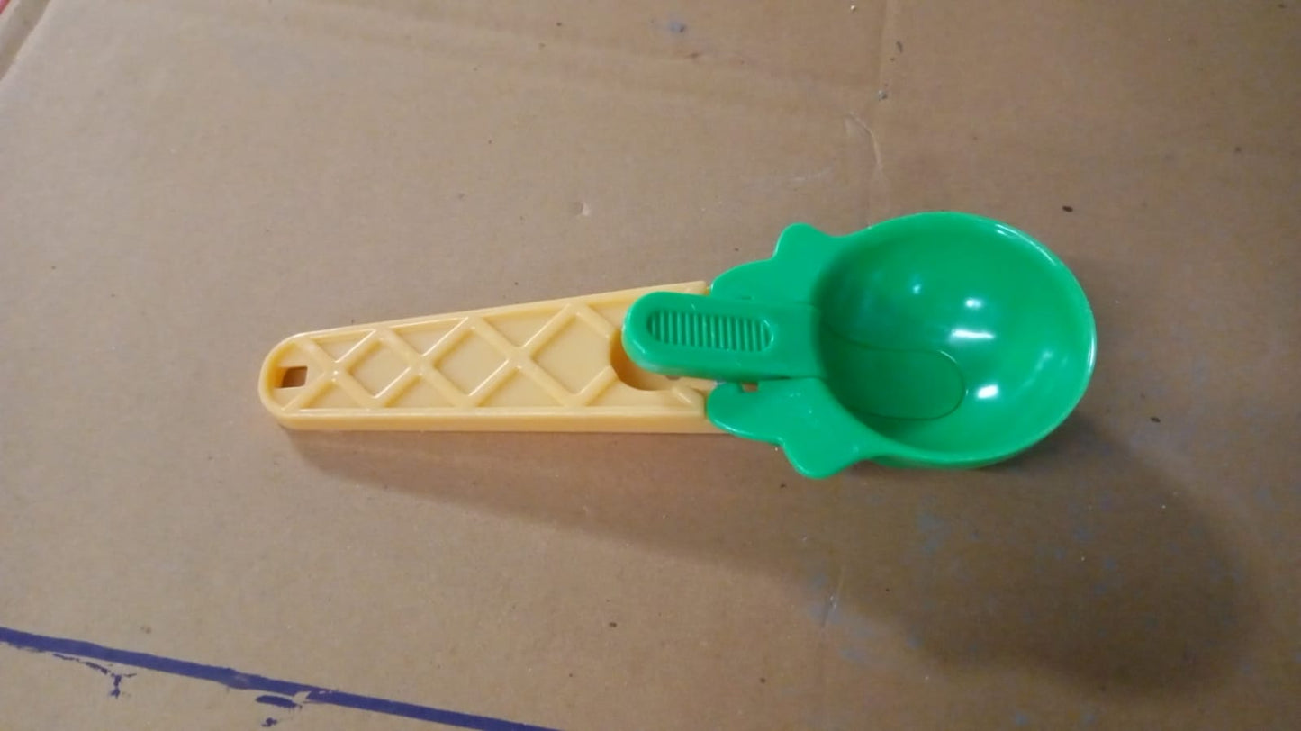 1-Piece Plastic Ice Cream & Watermelon Scooper with Trigger Dipper Your Brand