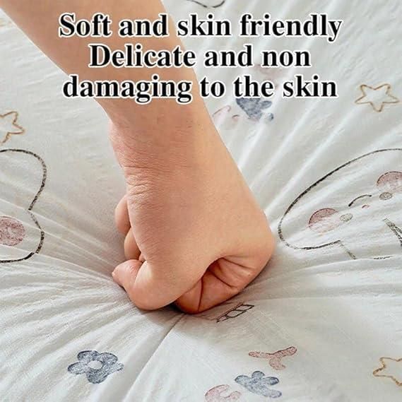 Soft and skin friendly disposable pillowcase for delicate care and comfort during sleep