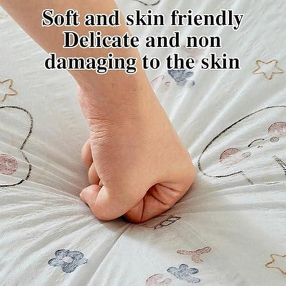 Soft and skin friendly disposable pillowcase for delicate care and comfort during sleep