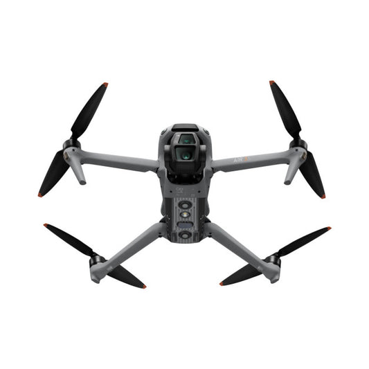 DJI Air 3S Fly More Combo drone with advanced camera and multiple propellers for aerial photography