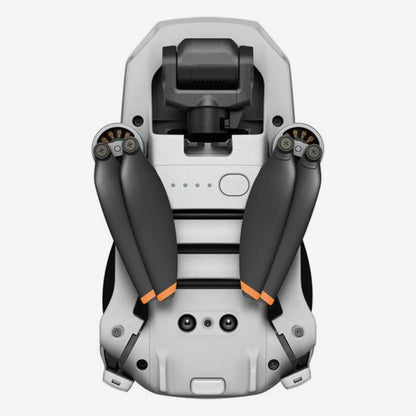 Top view of DJI Mini 2 SE Drone with folded propellers for easy portability and storage
