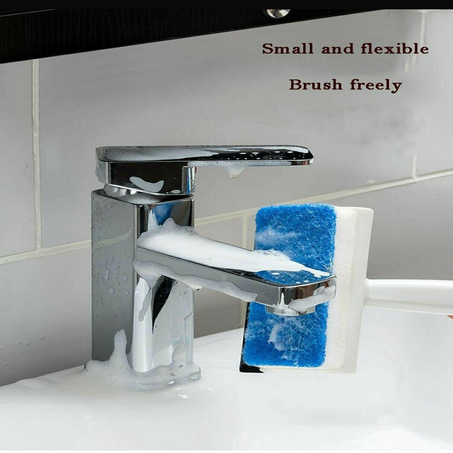 Your Brand double sided glass wiper with ergonomic handle for efficient cleaning in tight spaces