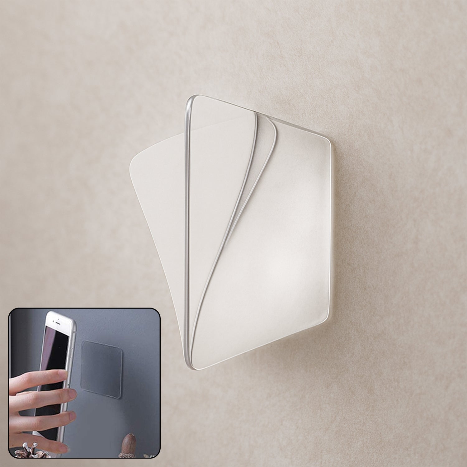 Double-sided nano adhesive tape for easy mounting and decorating without leaving residue