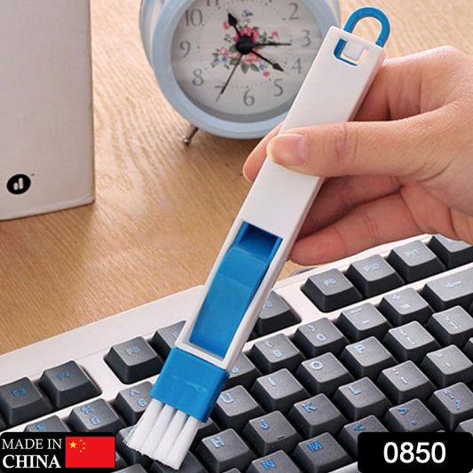 2 in 1 Multi-Function Plastic Window Slot Wardrobe Dust Removal Cleaning Brush Your Brand