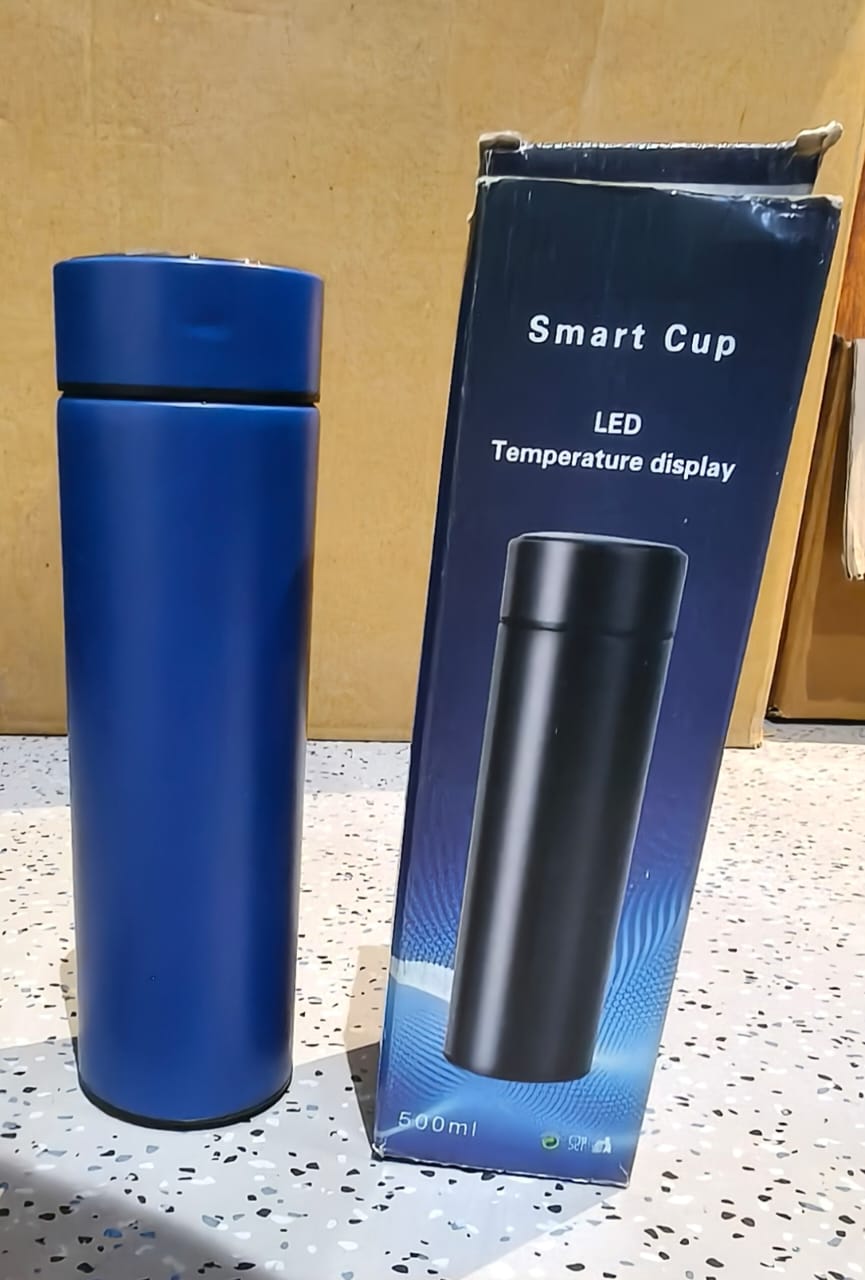 Blue Vacuum Insulated Water Bottle (1 Pc / 500ML) Your Brand