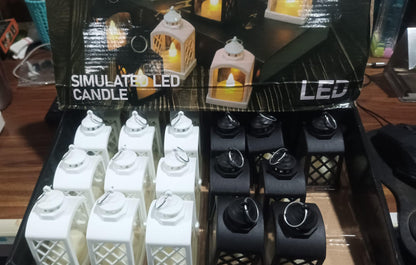 Smokeless Led Light Lantern Lamp, Diwali (24 Pcs Set) Your Brand