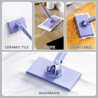 Easy clean mini mop for versatile use on ceramic tiles, stoves, dining tables, and washbasins