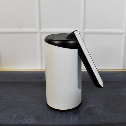 Wukusy electric water dispenser pump in white and black, designed for easy water dispensing