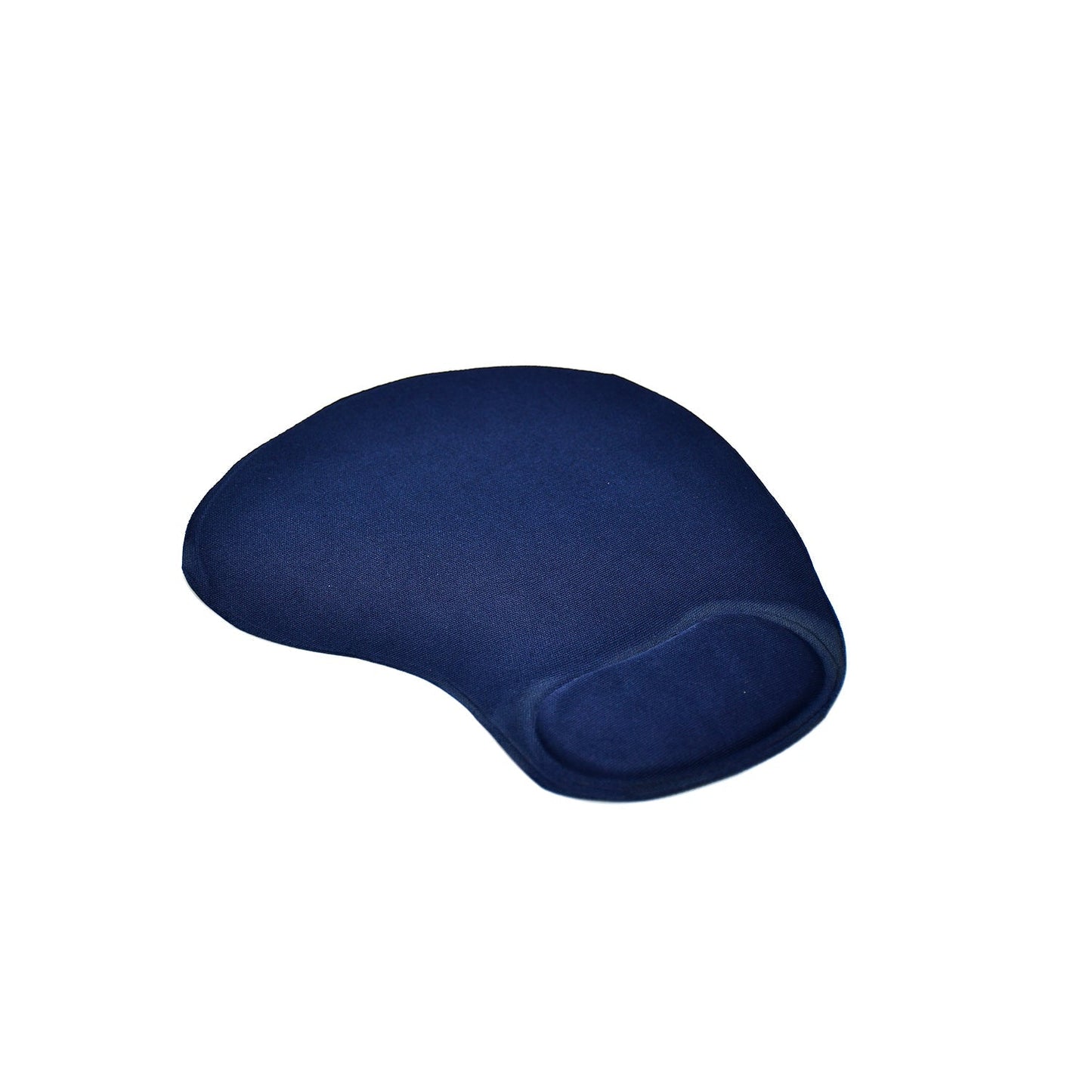 Your Brand Ergonomic Wrist Mouse Pad in Navy Blue for Comfortable Computer Usage