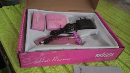 Electric Facial Hair Remover Machine (1 Set) Your Brand