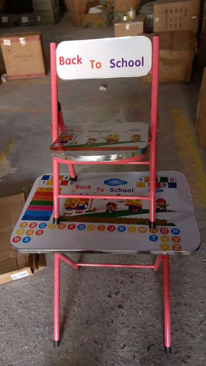 Multifunction Portable Foldable Study Table & Chair (2 Pc Set) Your Brand