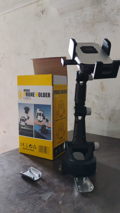 Adjustable Long-Arm Suction Cup Car Phone Holder (1 Pc) Your Brand