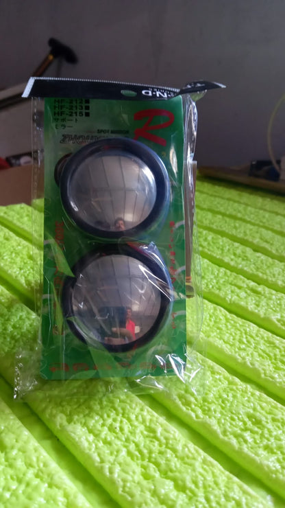 Car Blind Spot Mirror – HD Glass, Convex & Frameless (2 Pcs Set) Your Brand